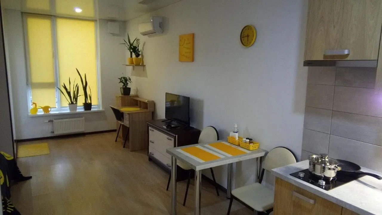 Positive Smile Studio Apartment In The Colorful Comfort Town Residental Complex. Kt-06. Kyiv