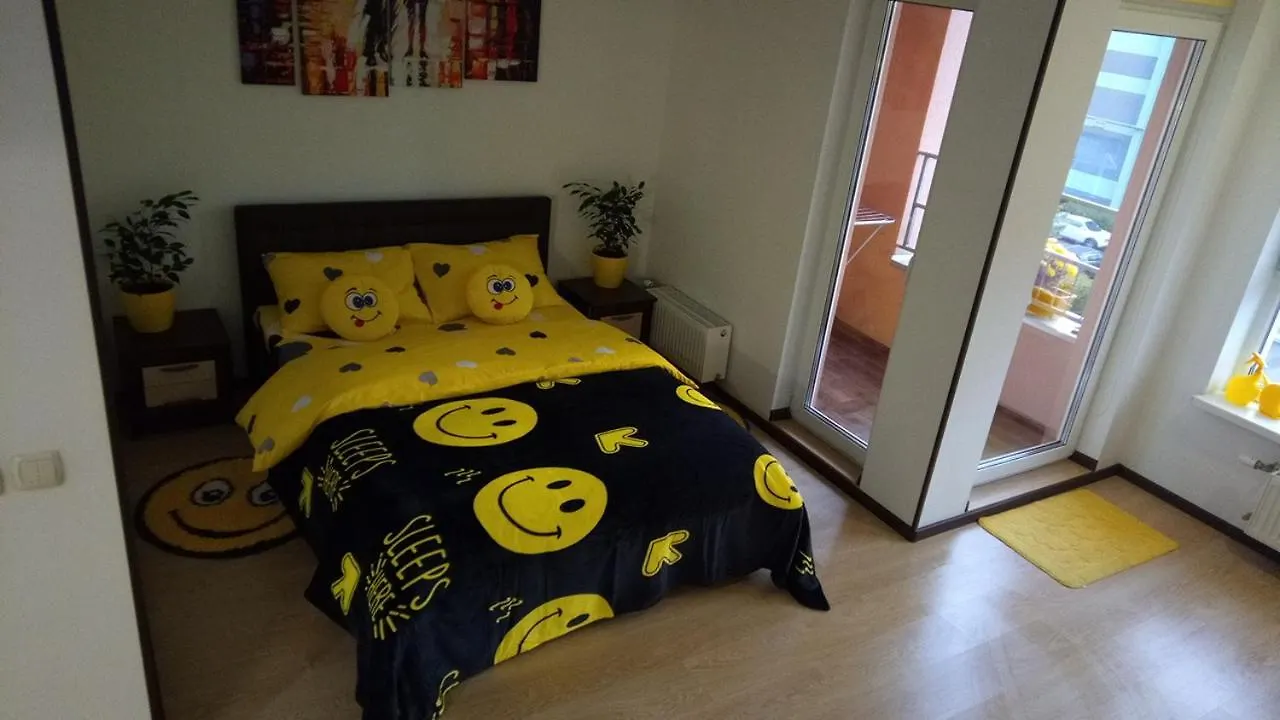 Positive Smile Studio Apartment In The Colorful Comfort Town Residental Complex. Kt-06. Kyiv Ukraine