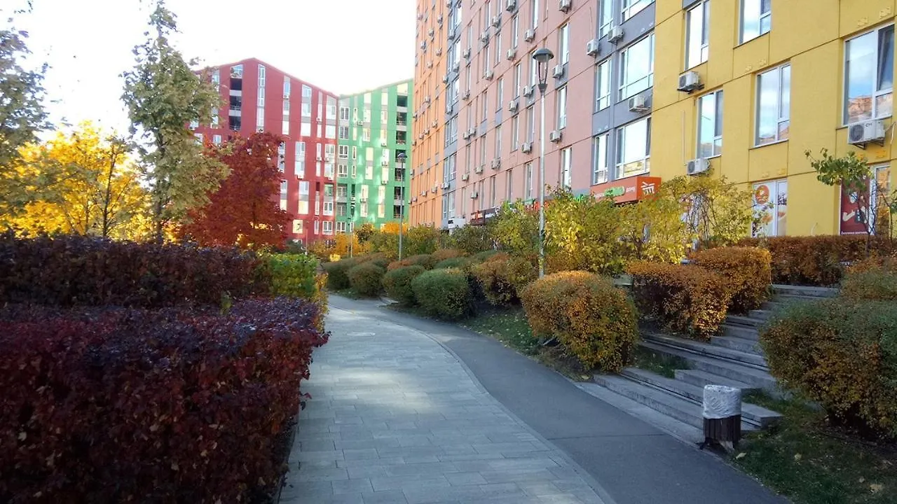Positive Smile Studio Apartment In The Colorful Comfort Town Residental Complex. Kt-06. Kyiv