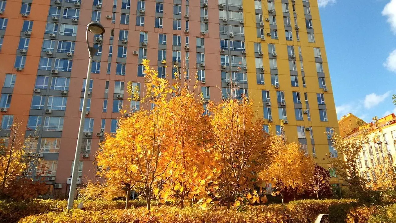 Positive Smile Studio Apartment In The Colorful Comfort Town Residental Complex. Kt-06. Kyiv Ukraine