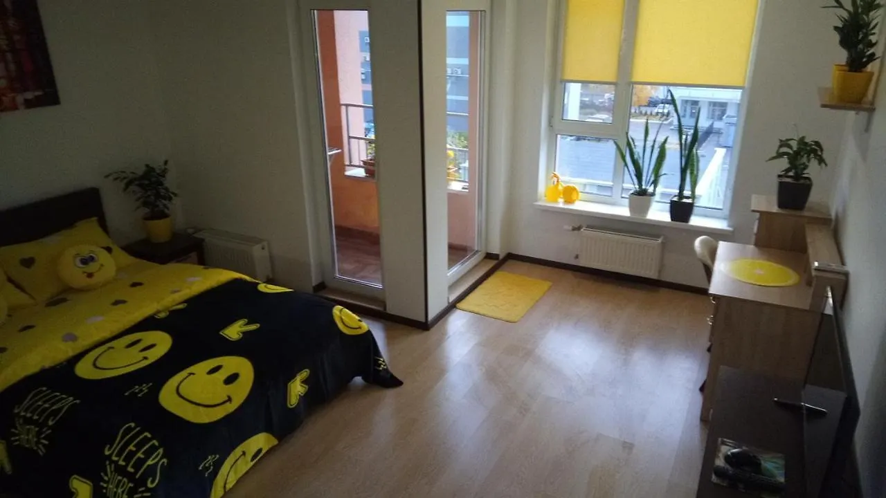 Positive Smile Studio Apartment In The Colorful Comfort Town Residental Complex. Kt-06. Kyiv