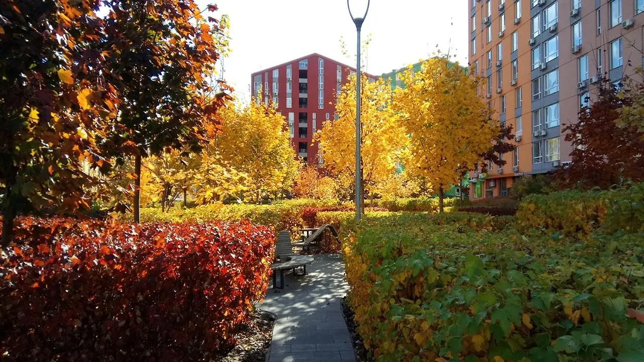 Positive Smile Studio Apartment In The Colorful Comfort Town Residental Complex. Kt-06. Kyiv