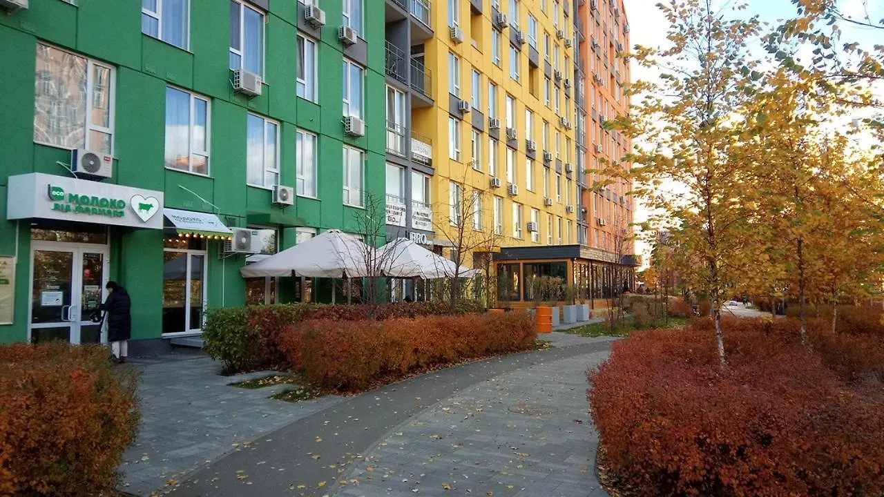 Positive Smile Studio Apartment In The Colorful Comfort Town Residental Complex. Kt-06. Kyiv 0*,