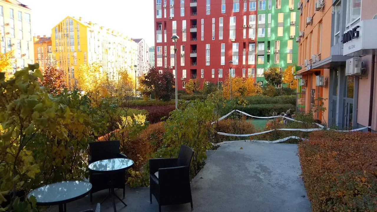 Positive Smile Studio Apartment In The Colorful Comfort Town Residental Complex. Kt-06. Kyiv Ukraine