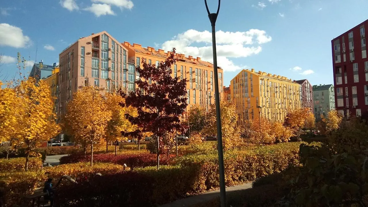 Positive Smile Studio Apartment In The Colorful Comfort Town Residental Complex. Kt-06. Kyiv Ukraine