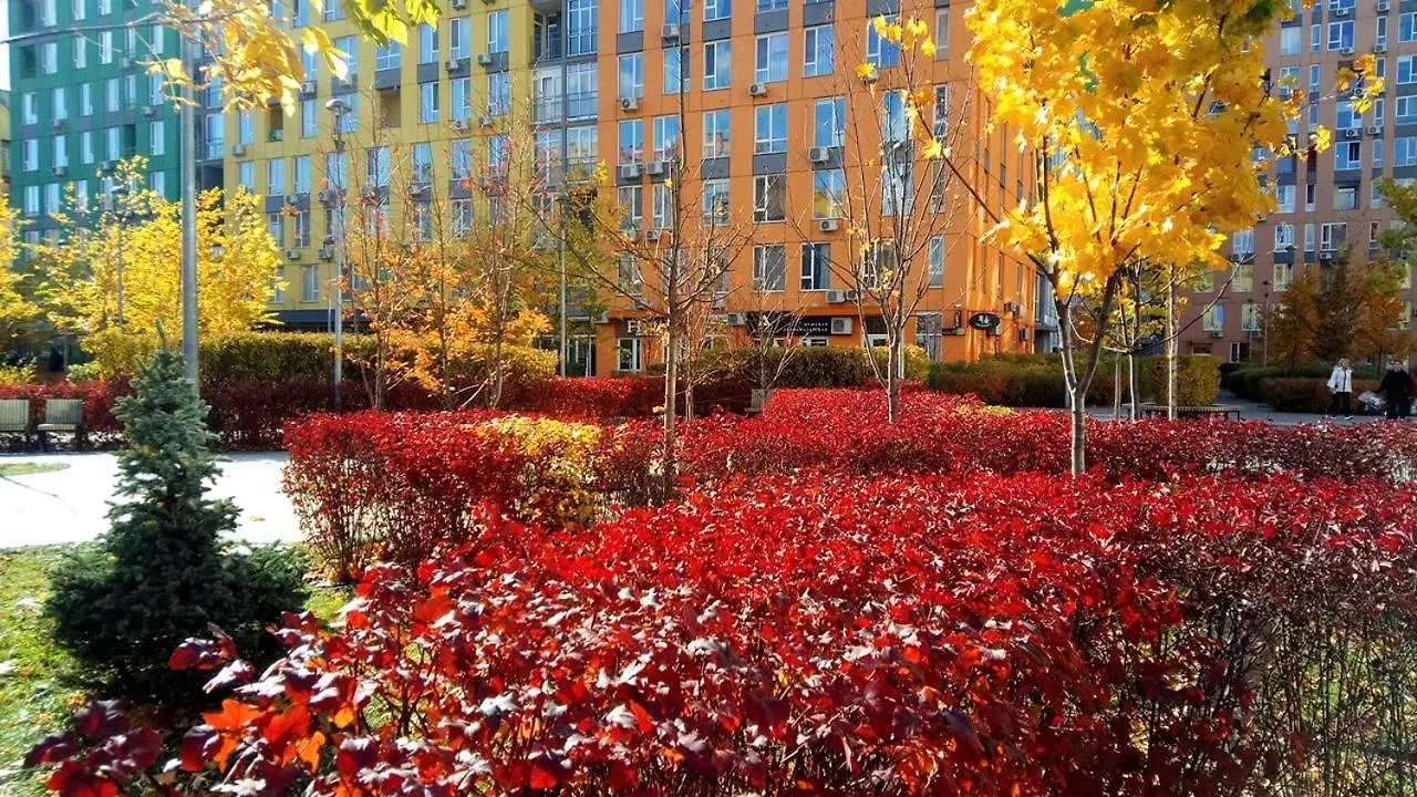 Positive Smile Studio Apartment In The Colorful Comfort Town Residental Complex. Kt-06. Kyiv
